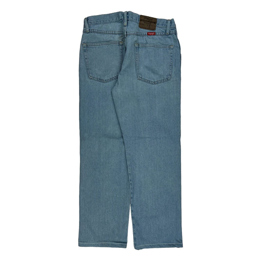 Wrangler Jeans - 31W 28L Light Wash Cotton