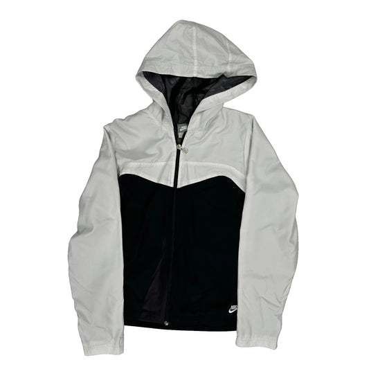 Nike Windbreaker - Medium Black & White Polyester
