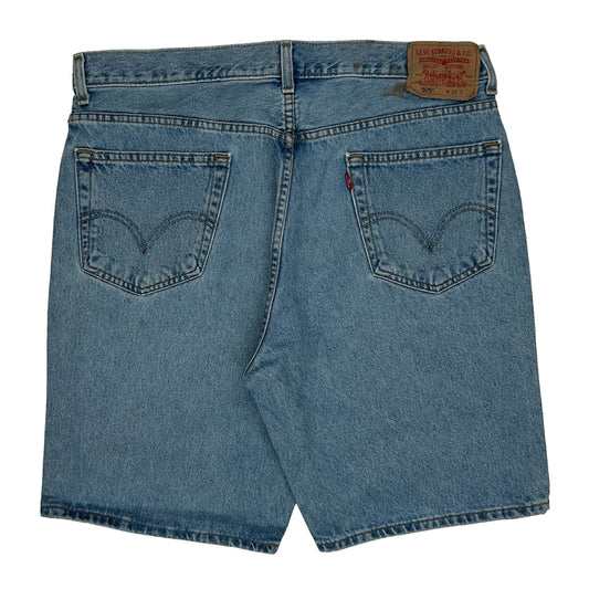 505 Levis Denim Shorts - 36W 10L Blue Cotton