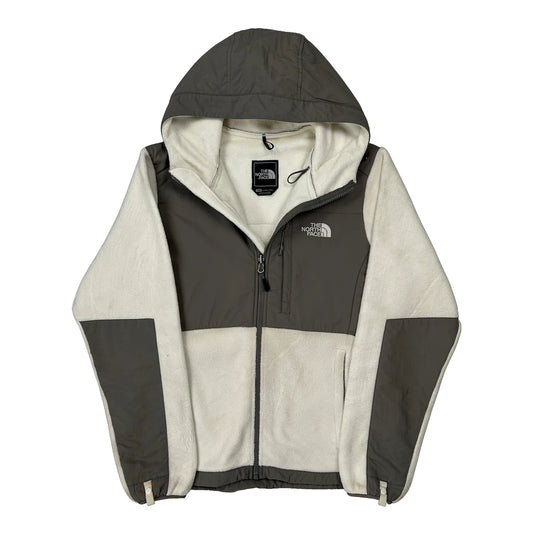 Vintage The North Face Denali Fleece Jacket - Medium Cream Polyester