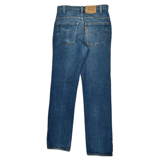 Orange Tab Levis Jeans - 30W UK 10 Blue Denim