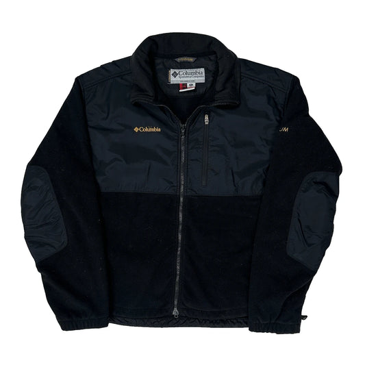 Columbia Fleece Jacket - XL Black Polyester