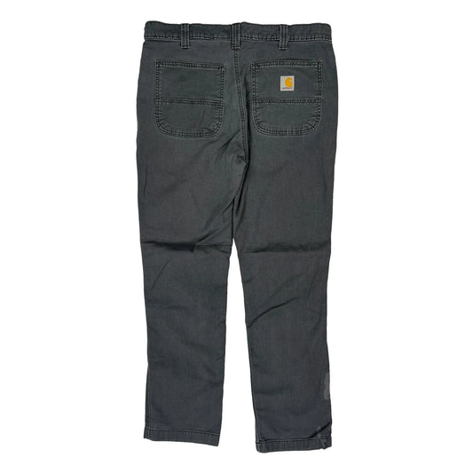 Carhartt Carpenter Trousers - 36W 28L Grey Cotton Blend