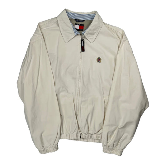 Tommy Hilfiger Harrington Jacket - Large Cream Cotton