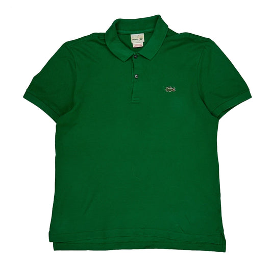 Lacoste Polo Shirt - Large Green Cotton