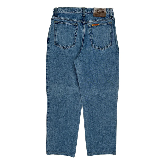Made In Japan Edwin New Newton Jeans - 30W 27L Blue Cotton
