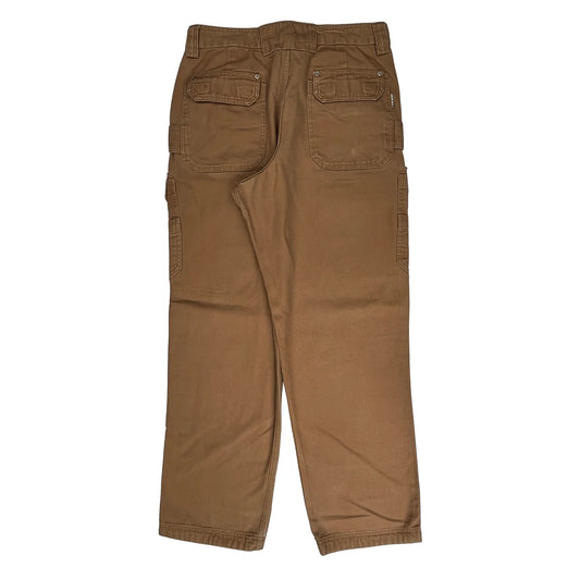 Unbranded Cargo Trousers - 33W 32L Brown Cotton