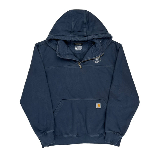 Carhartt Hoodie - XL Navy Cotton