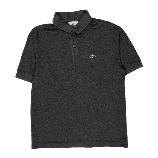 Age 14 Lacoste Polo Shirt - Large Grey Cotton