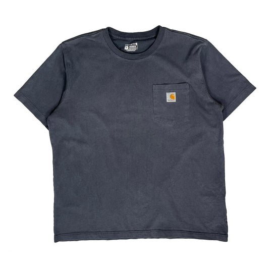 Carhartt Graphic T-Shirt - XL Grey Cotton