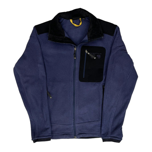 Mountain Hard Wear Fleece Jacket - Small Navy Polyester