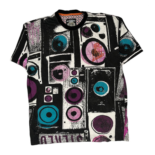 Live Mechanics Graphic T-Shirt - XL Black Cotton