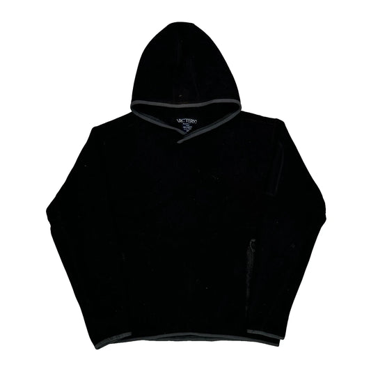 Made In Canada Arc''Teryx Hoodie Fleece - Medium Black Polyester