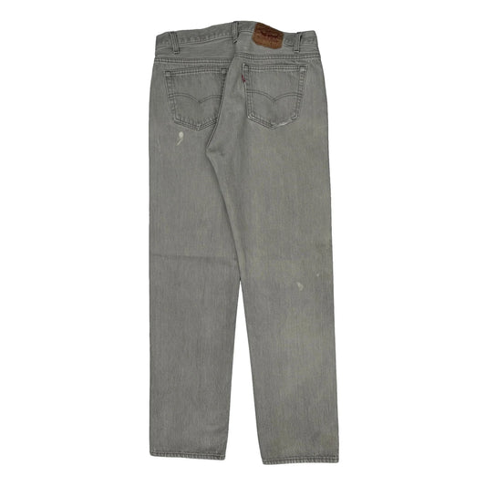 Vintage 501 Levis Jeans - 34W 33L Grey Denim
