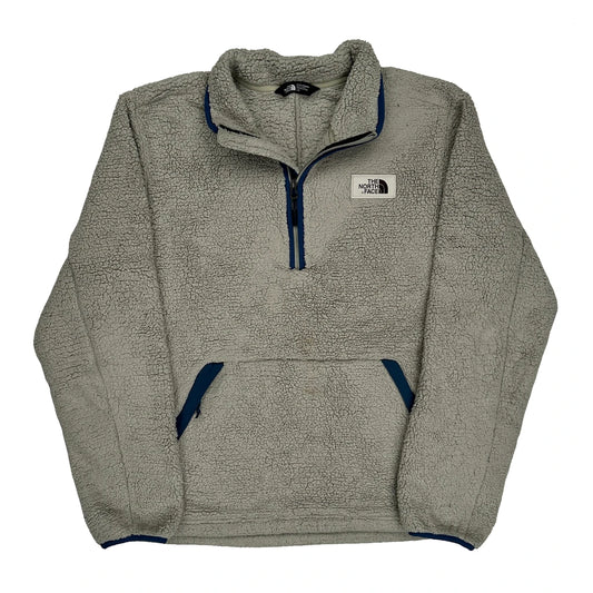 The North Face Fleece - Large Grey Polyester