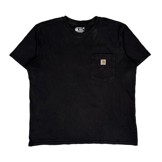 Carhartt T-Shirt - XL Black Cotton