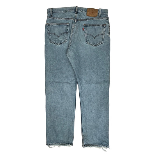 Vintage 505 Levis Jeans - 35W 30L Light Wash Denim