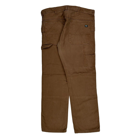 Vintage Cat Carpenter Trousers - 38W 34L Brown Cotton