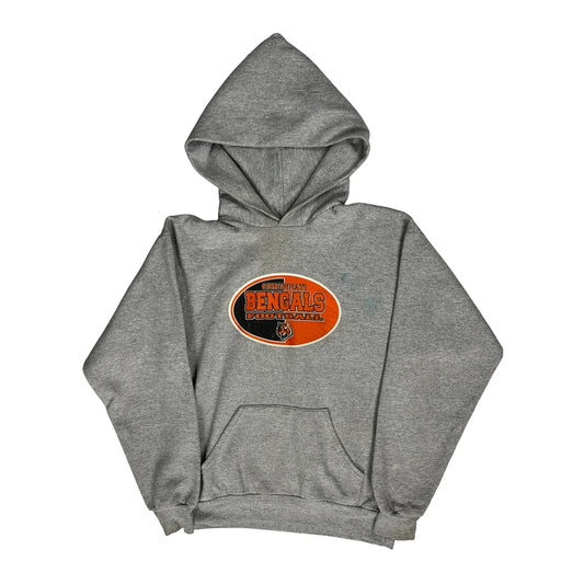 Age 14-15,Cincinnati Bengals Nfl Hoodie - XL Grey Cotton Blend