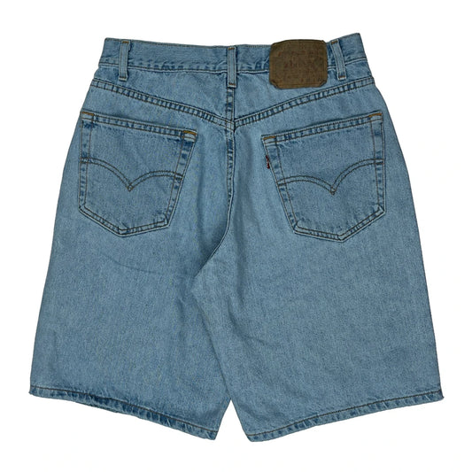 Levis Denim Shorts - 29W 10L Light Wash Denim