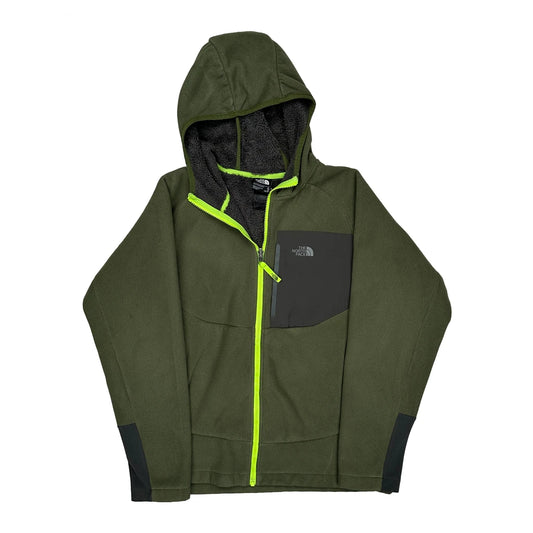 Age 18-20 The North Face Fleece Jacket - XL Green Polyester