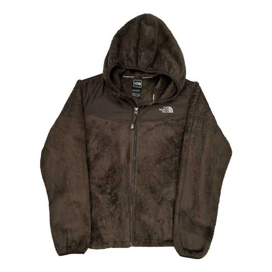 Age 13-14 The North Face Fleece Jacket - XL Brown Polyester