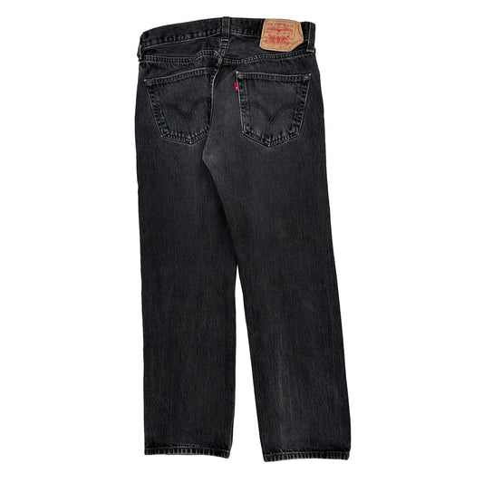 501 Levis Jeans - 32W 30L Black Cotton