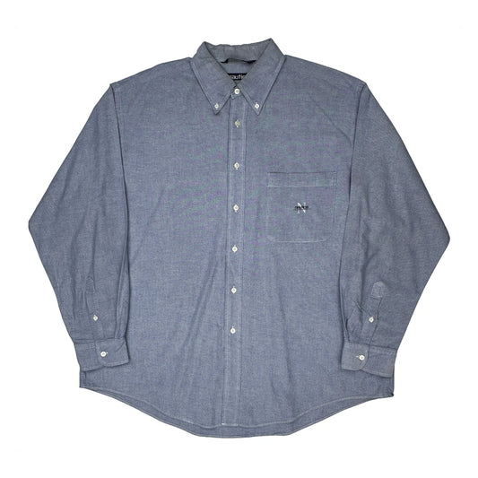 Nautica Shirt - XL Blue Cotton