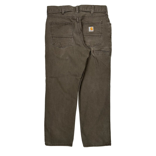 Carhartt Carpenter Trousers - 31W 29L Brown Cotton