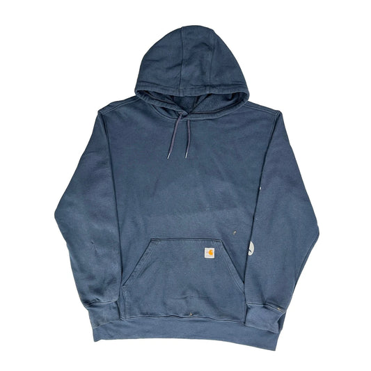Carhartt Hoodie - XL Blue Cotton