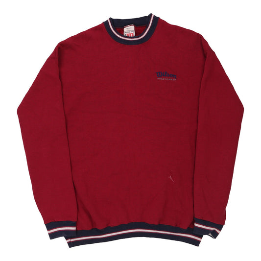 Vintage red Wilson Sweatshirt - mens xx-large
