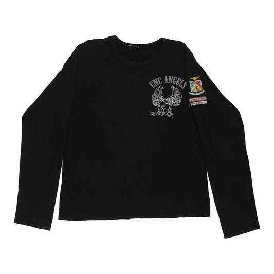 Vintageblack C'N'C Long Sleeve T-Shirt - mens xx-large