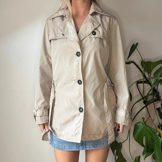 Vintage beige Porto Banus Jacket - womens medium