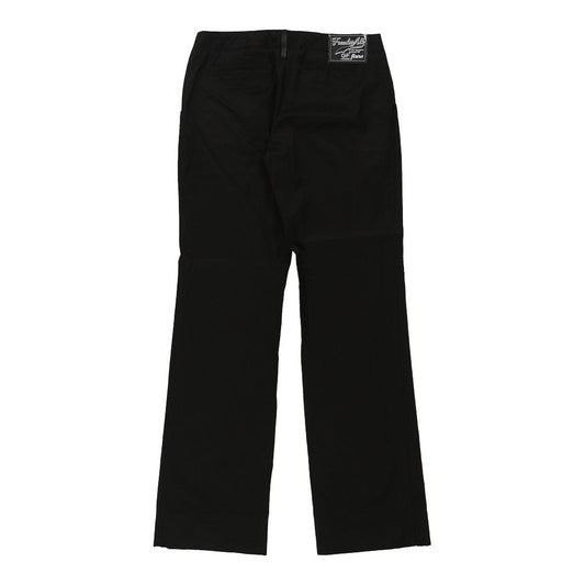 Vintage black Gf Ferre Trousers - womens 30" waist