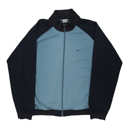 Vintage Nike Track Jacket - XL Blue Polyester