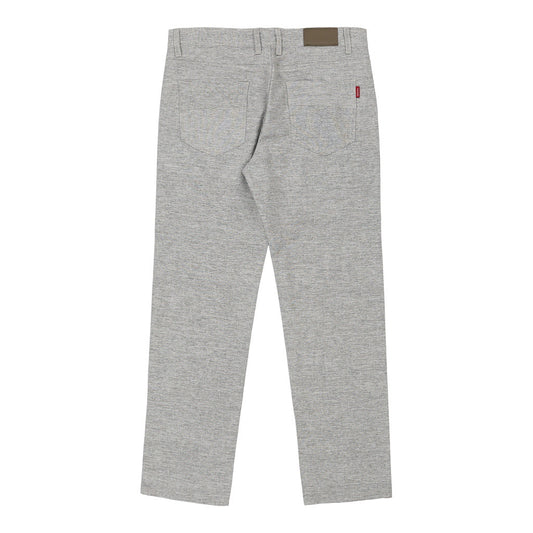 Vintage Jeans Fashion Trousers - 32W UK 12 Grey Cotton Blend