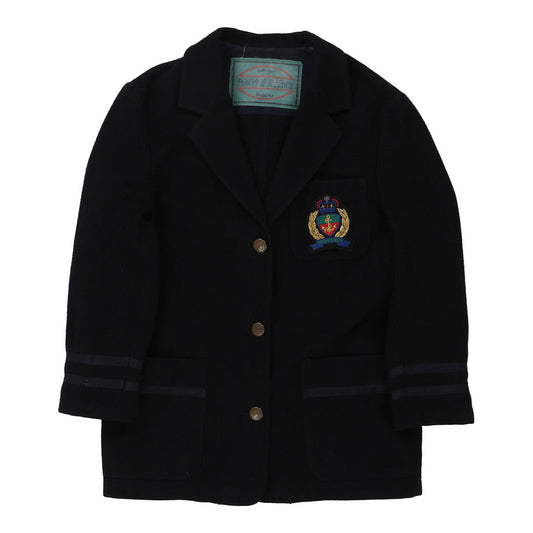 Vintage New Penny Blazer - Medium Black Wool Blend