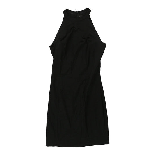 Vintage Sasch Mini Dress - XS Black Polyester Blend