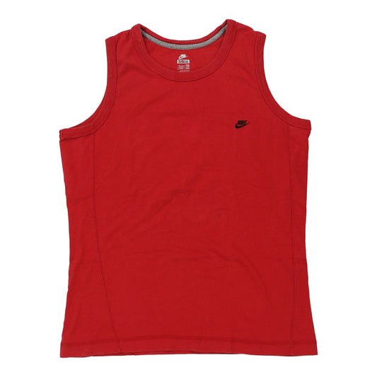 Vintage Nike Vest - XL Red Cotton