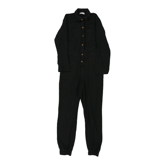 Vintage Hollister Boiler Suit - Small Black Cotton