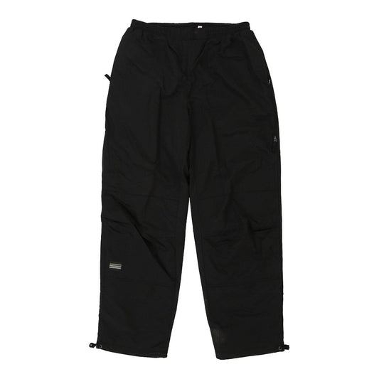 Vintage Adidas Tracksuit - Large Black Polyester