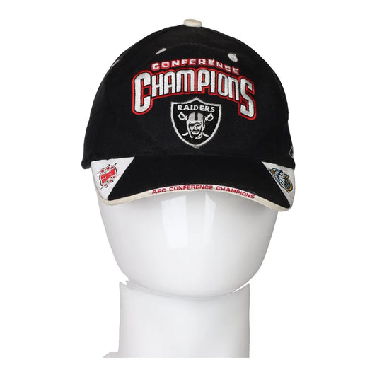 Vintage black Las Vegas Raiders Reebok Cap - mens no size