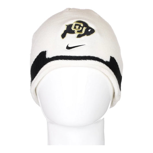 Vintage white Colorado Buffaloes Nike Beanie - mens no size