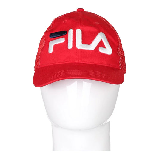 Vintage red Fila Cap - mens no size