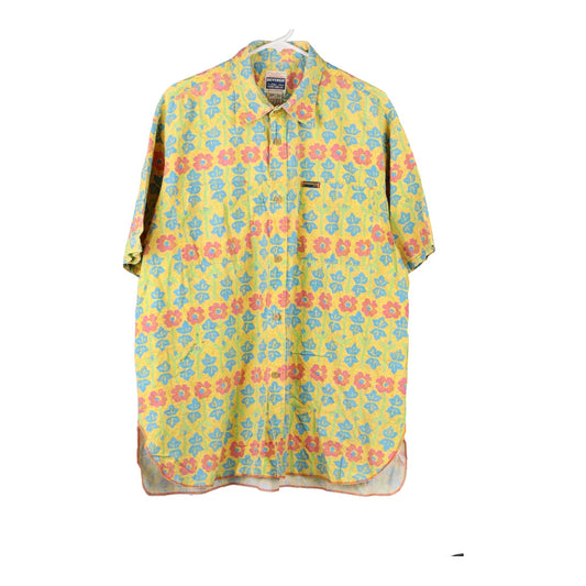 Vintage yellow Unbranded Hawaiian Shirt - mens xx-large