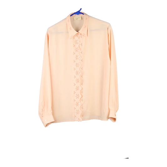 Vintage orange Unbranded Shirt - mens large
