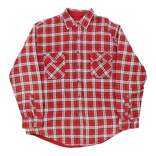 Vintage red Outdoor Exchange Overshirt - mens large