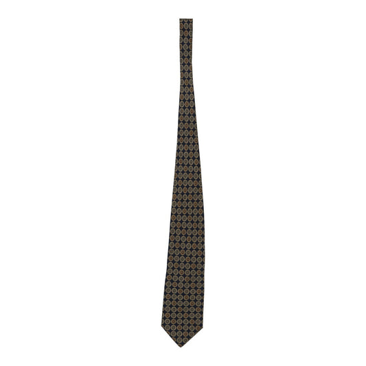 Vintage Valentino Tie - No Size Blue Silk