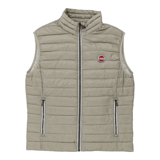 Vintage Colmar Gilet - Medium Green Down And Feather