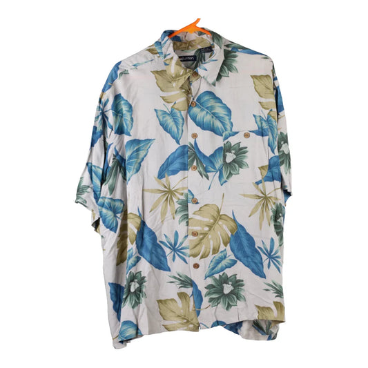 Vintage Puritan Floral Hawaiian Shirt - XL Multicoloured Viscose Blend